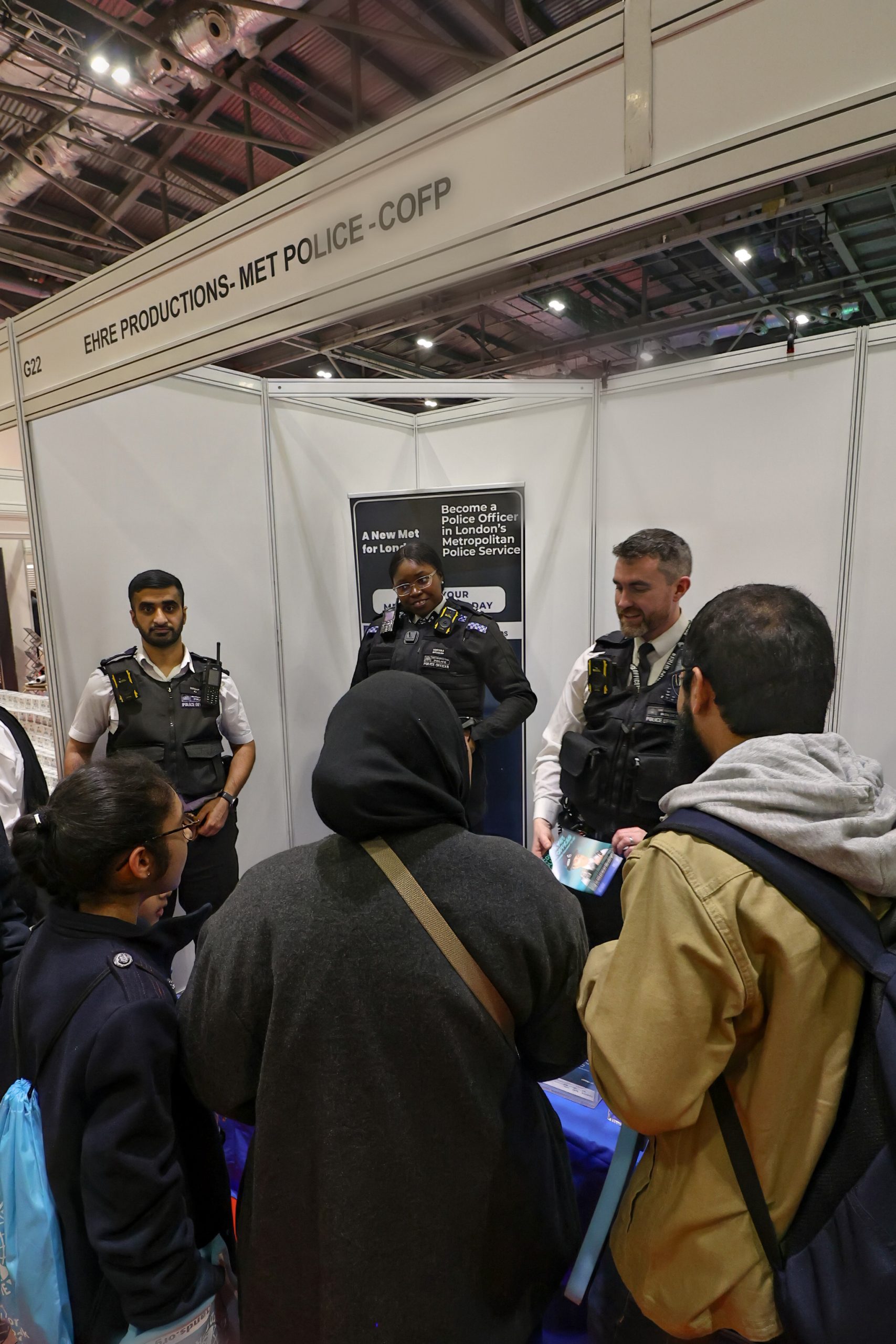 Collaboration with the Metropolitan Police at London Muslim Shopping Festival 2025